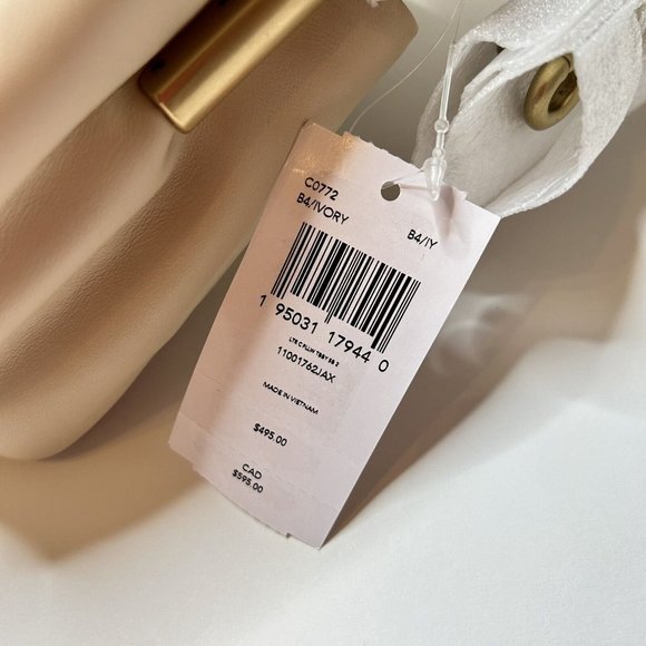 NWT $550 Coach Pillow Tabby 26 Brass Ivory C0772 Shoulder Bag Crossbody - Picture 11 of 11